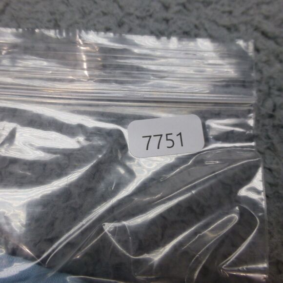 Duvin Shirt Mens Large Button Up Flamingo Blue Florida Beach Loop Collar - Picture 9 of 9